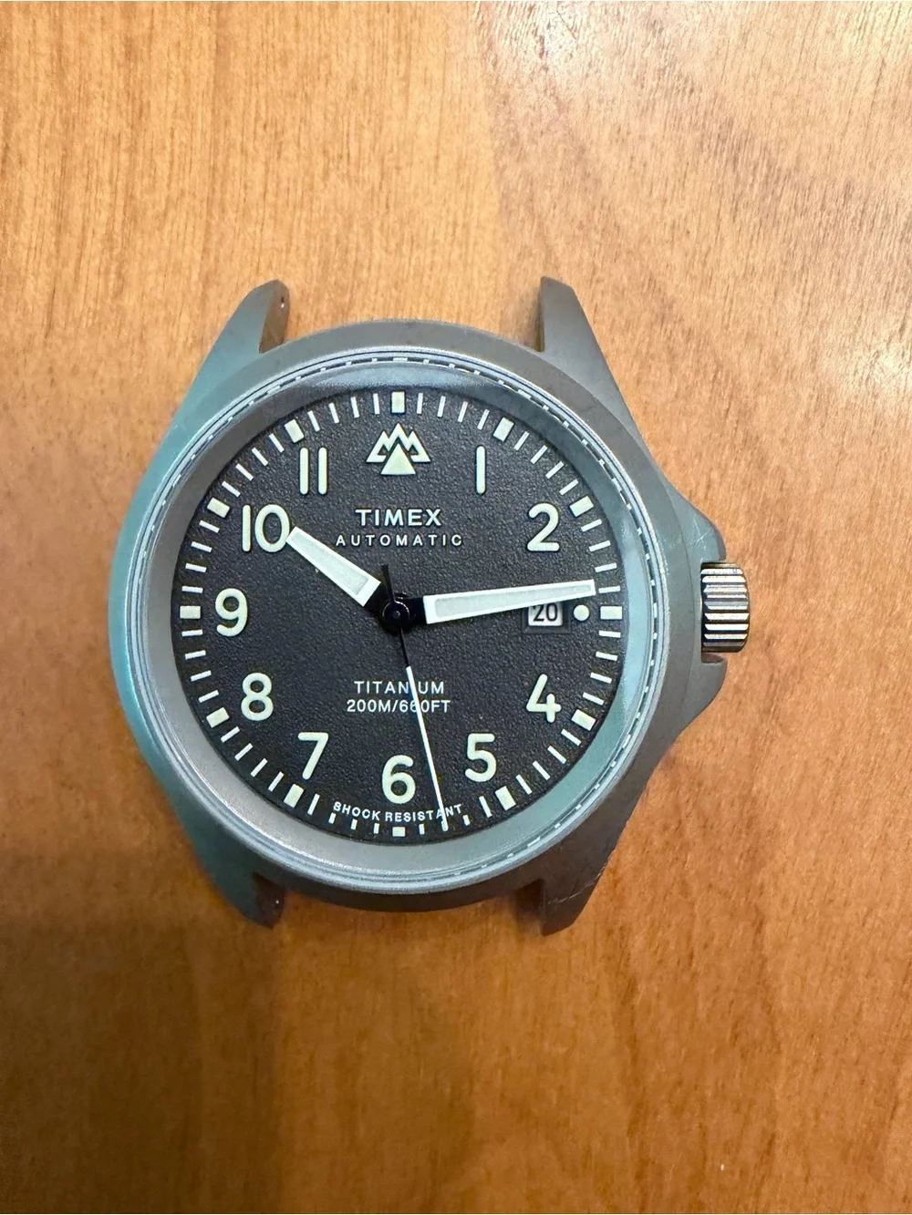 Timex Titanium Field Watch - Gray Dial with White Markers - Picture 1 of 4